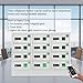 Cellphone Charging Station, 12 Slots Cellphone Locker with Combination Lock Phones Storage Pocket with 3 in 1 Charging Ports for Most Phones, for Office Classroom Conference Rooms