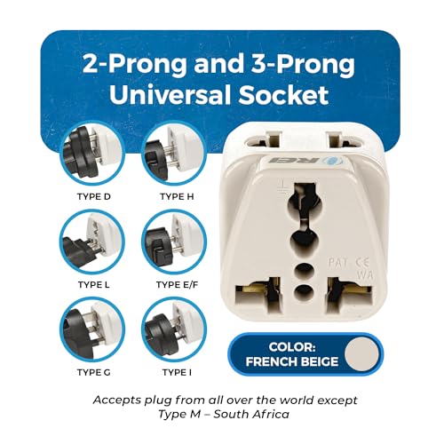 Orei DB-16-4PK Australia Power Plug Adapter thumb #2