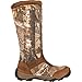 ROCKY Retraction Waterproof Side-Zip Snake Boot, Realtree Xtra, Size 11(W)