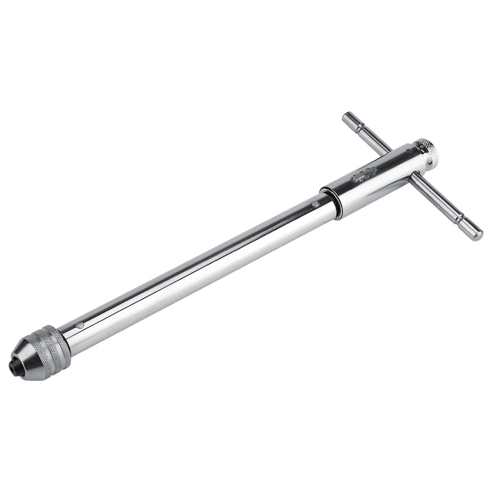 Kuuleyn Ratcheting Tap Handle, Adjustable T-bar Handle Ratchet Tap Wrench M3-M8 & M5-M12 for Tap & Die Set(M5-M12Long)