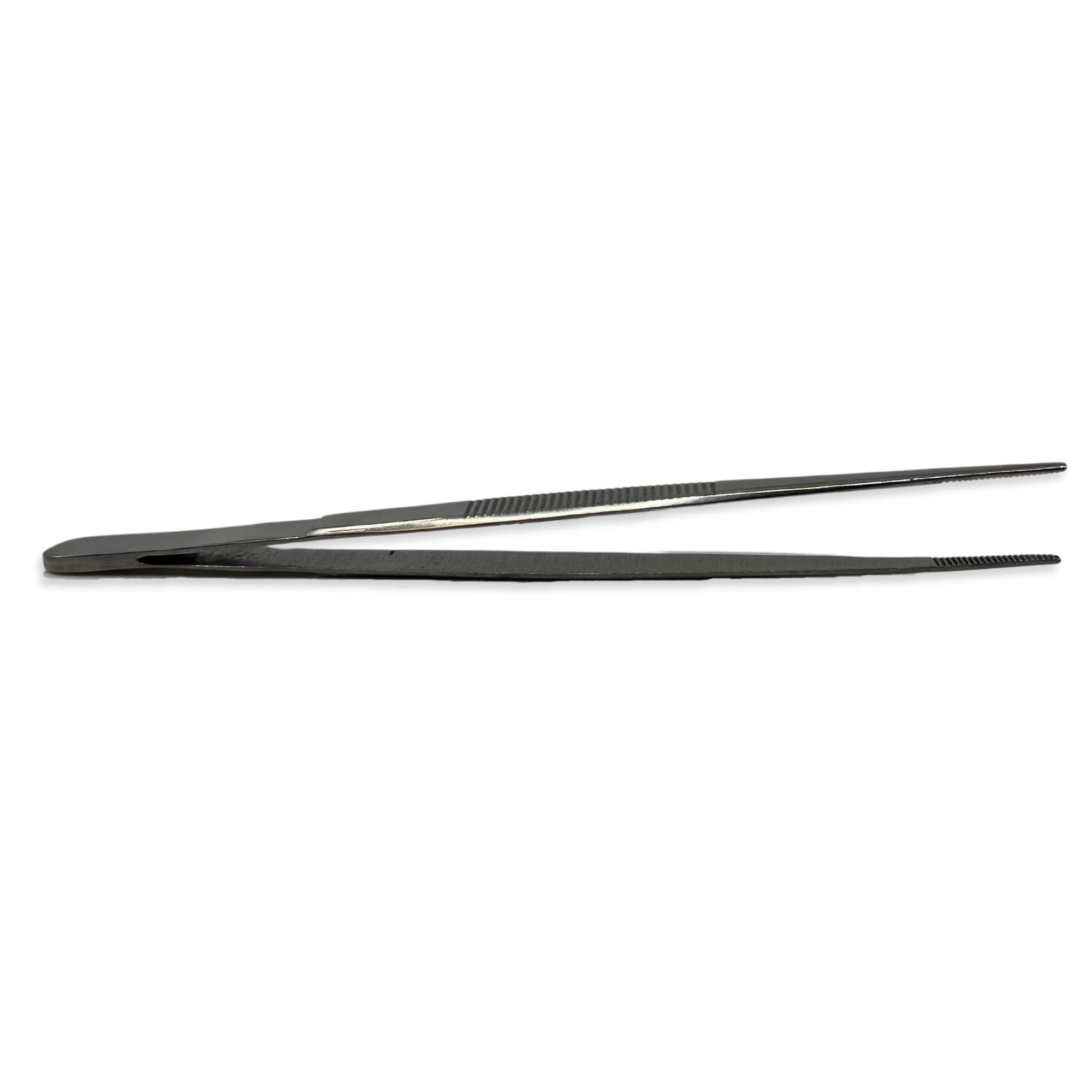 Eisco Laboratory Forceps, Stainless Steel Precision Tweezers, Serrated, 6" — Amazon image 4