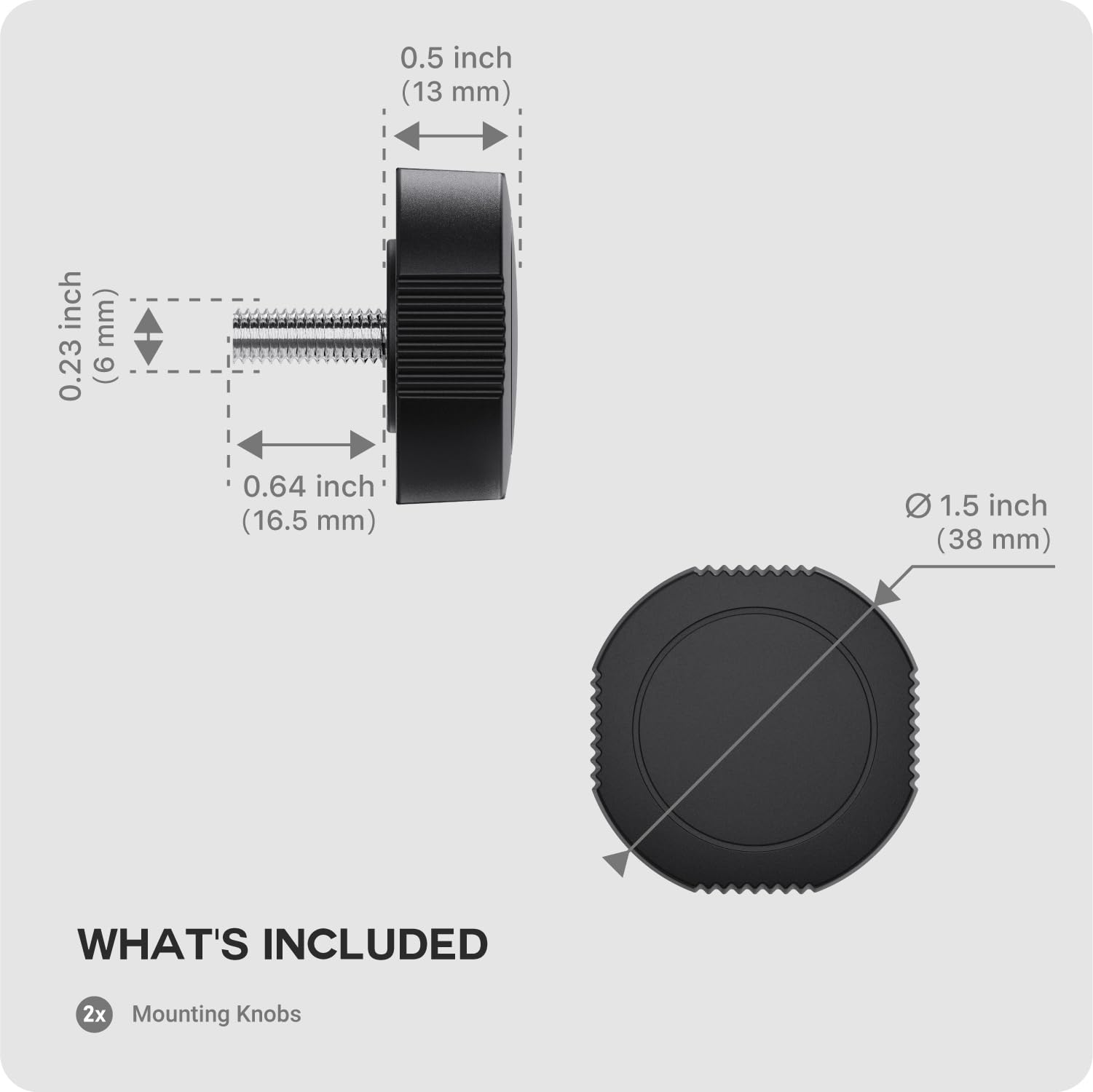 TUSITA Mounting Knobs Compatible with Lowrance HOOK2 Reveal 7 9 | Eagle Eye Fishfinder