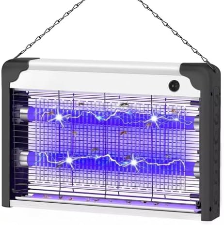 Repelente Eletrônico Lâmpada Uv-a Mata Mosquitos Mosca Luminária ...