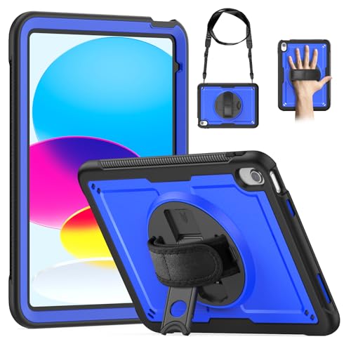 Coque iPad 11 2025 antichoc bleu marine pour sécuriser la tablette familiale
