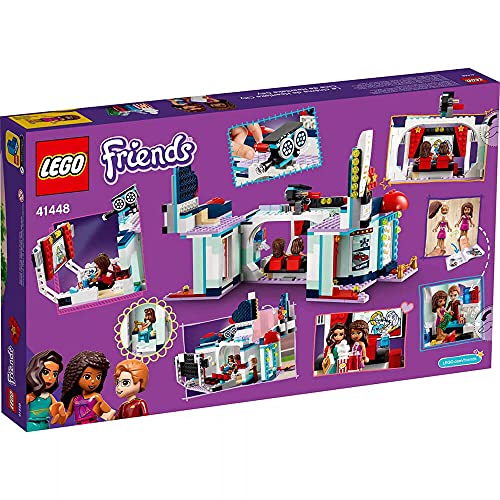 Friends Heartlake City Movie Theater 41448 Building Kit; Great Birthday Gift for Kids Who Love Movies, New 2021 (451 Pieces) - Lego - Immagine 4