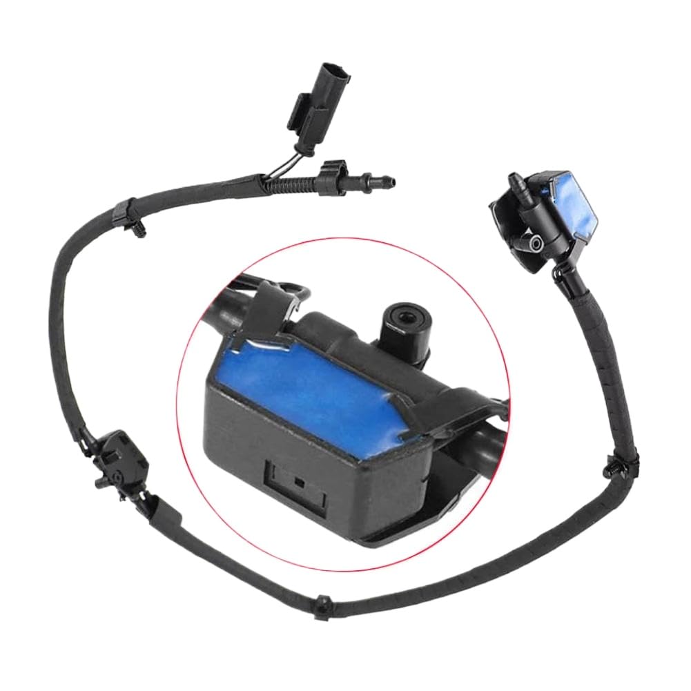 Vayszmzam Onecolor Heated Front Windshield Washer Nozzle Hose Black 7249646 61667249646 Compatible With 1 Series F20 F21 2011-2019