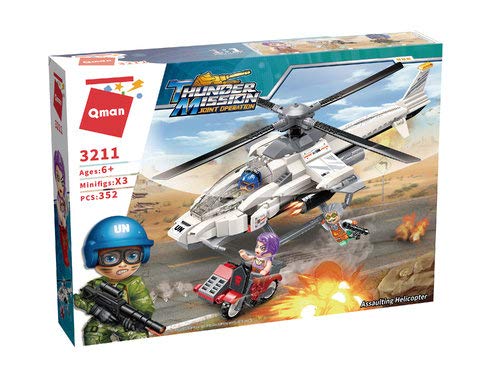 Preisvergleich Produktbild Qman 3211 Thunder Mission UN Einsatzhubschrauber Assaultin Heklicopter