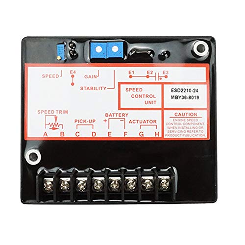 Sz Machparts Engine Speed Control Unit ESD2210 Fits for Generator (ESD2210-24)