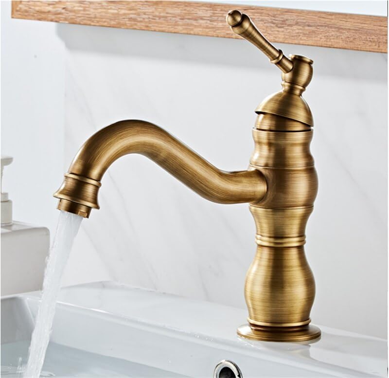 Robinet de salle de bain rétro pour vasque et lavabo vintage