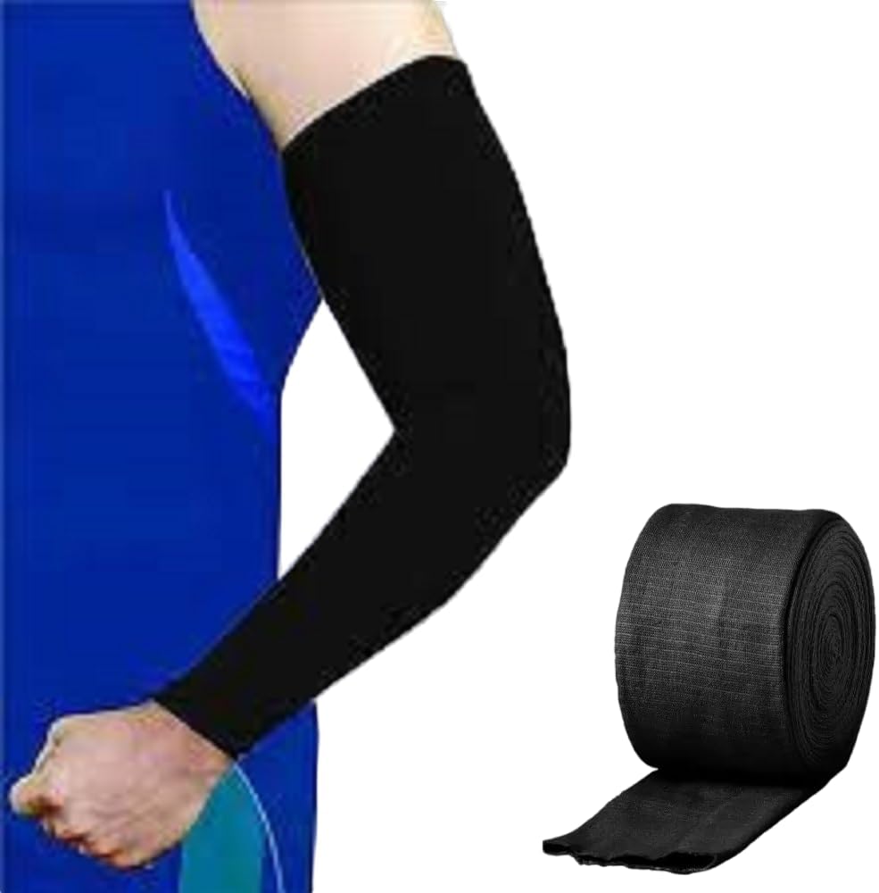 Cotton Arm Sleeve For Cricket Tubular Cricket Sleeve Sun Protection Arm Sleeves For Men & Women 5M Roll