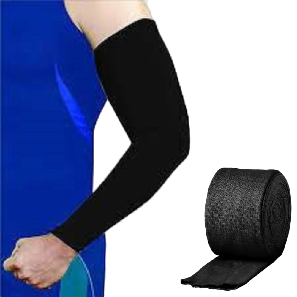 Cotton Arm Sleeve For Cricket Tubular Cricket Sleeve Sun Protection Arm Sleeves For Men & Women 5M Roll