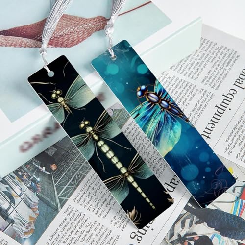 Marque-pages libellule pour accompagner vos moments secrets de lecture - 4