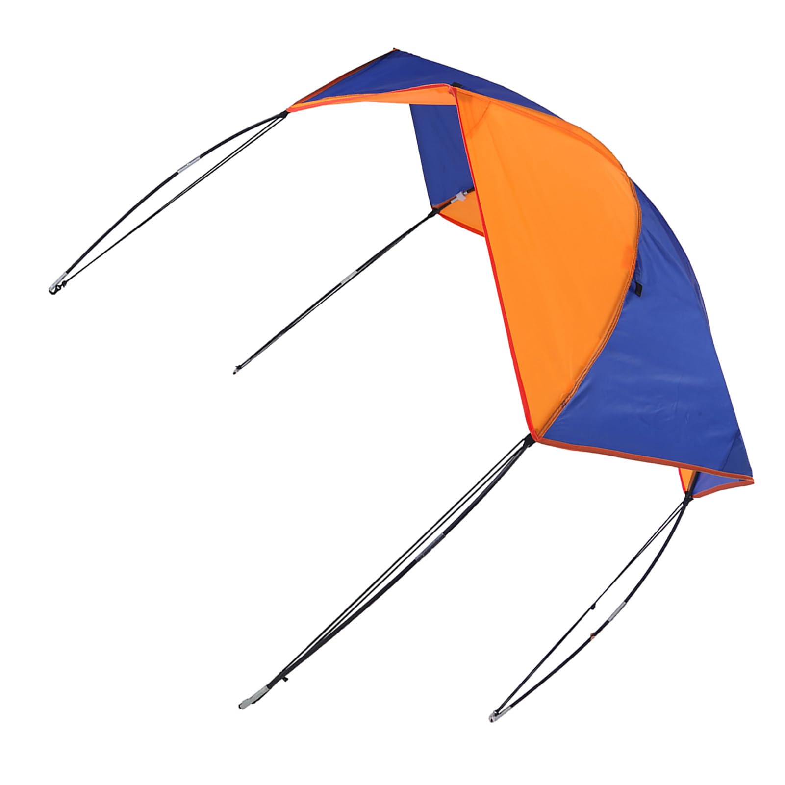 Tbest Tendalino Parasole per Barca, Tettoia da Pesca per 4 Persone, con Fibbie a Forma di D, Facile Installazione per Barche a Vela e Picnic (68351 Tendalino (4 persone))