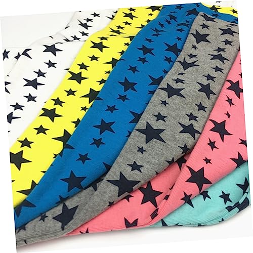 KESYOO Winter Cotton Scarf with Five Pointed Stars Print Warm Grey Neck Warmer for Boys and Soft and Durable for Fall and Cold Weather Outdoor Use3