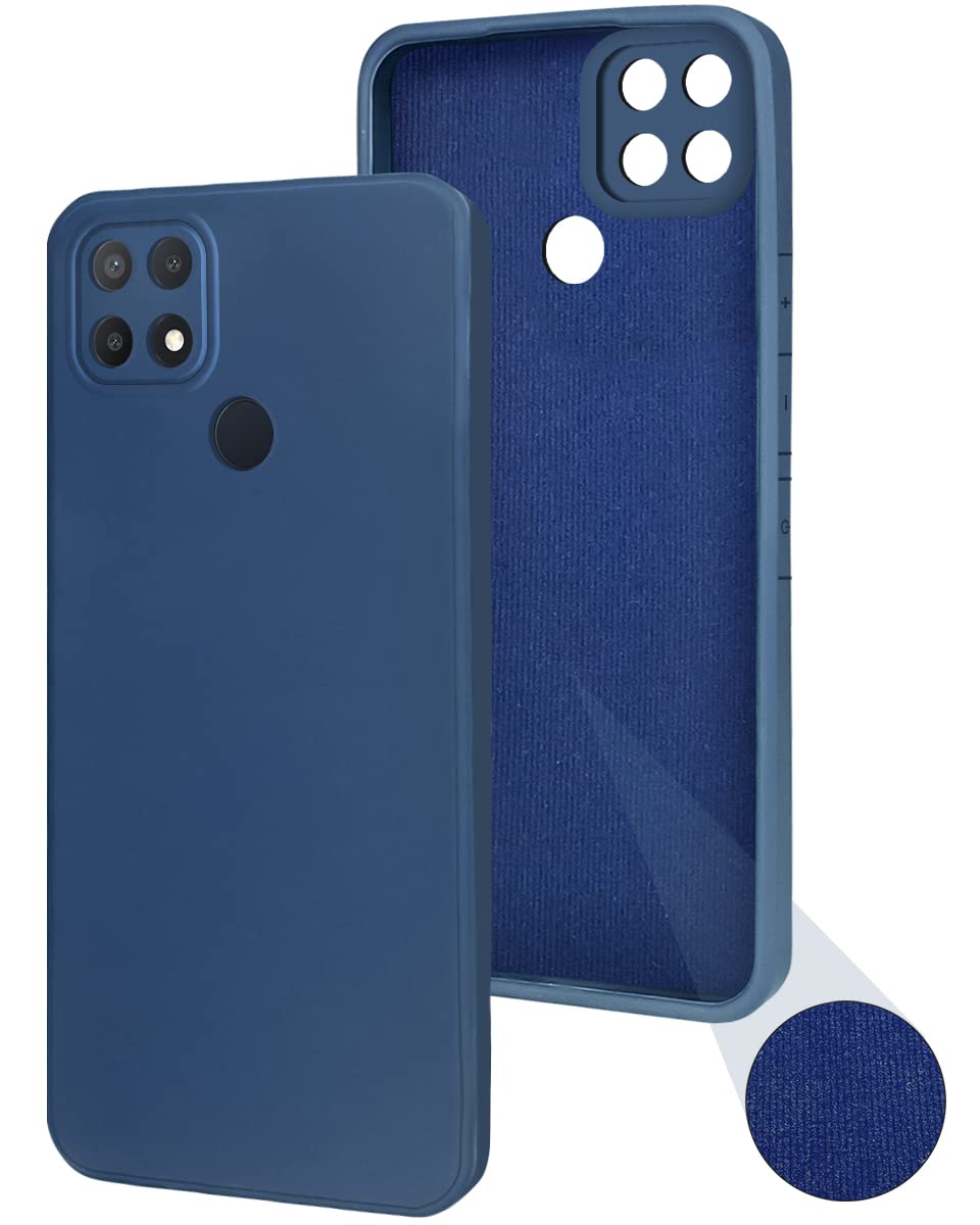 Jkobi Back Cover Case for Oppo A15 | Oppo A15s (Inside Fiber Cloth | Smooth Matte Finish | Elegant Professional Look |Blue) (B0B2KHFPK4) Amazon Price History, Amazon Price Tracker