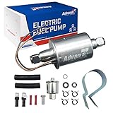 AdvanEX Universal Electric Fuel Pump 12V Low Pressure Gasoline Diesel Transfer Pump for Carburetor...