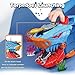 Frontoytall Shark Toy & Deep Sea Creatures Ocean Animal Toys with Truck Cars, 18 Piece Educational Playset for Kids Ages 3+ Years Old, Indoor & Outdoor Play, Preschool Learning for Boys Girls