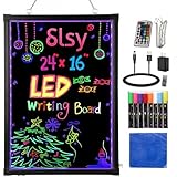 Slsy Illuminated LED Message Writing Board, 32''X24