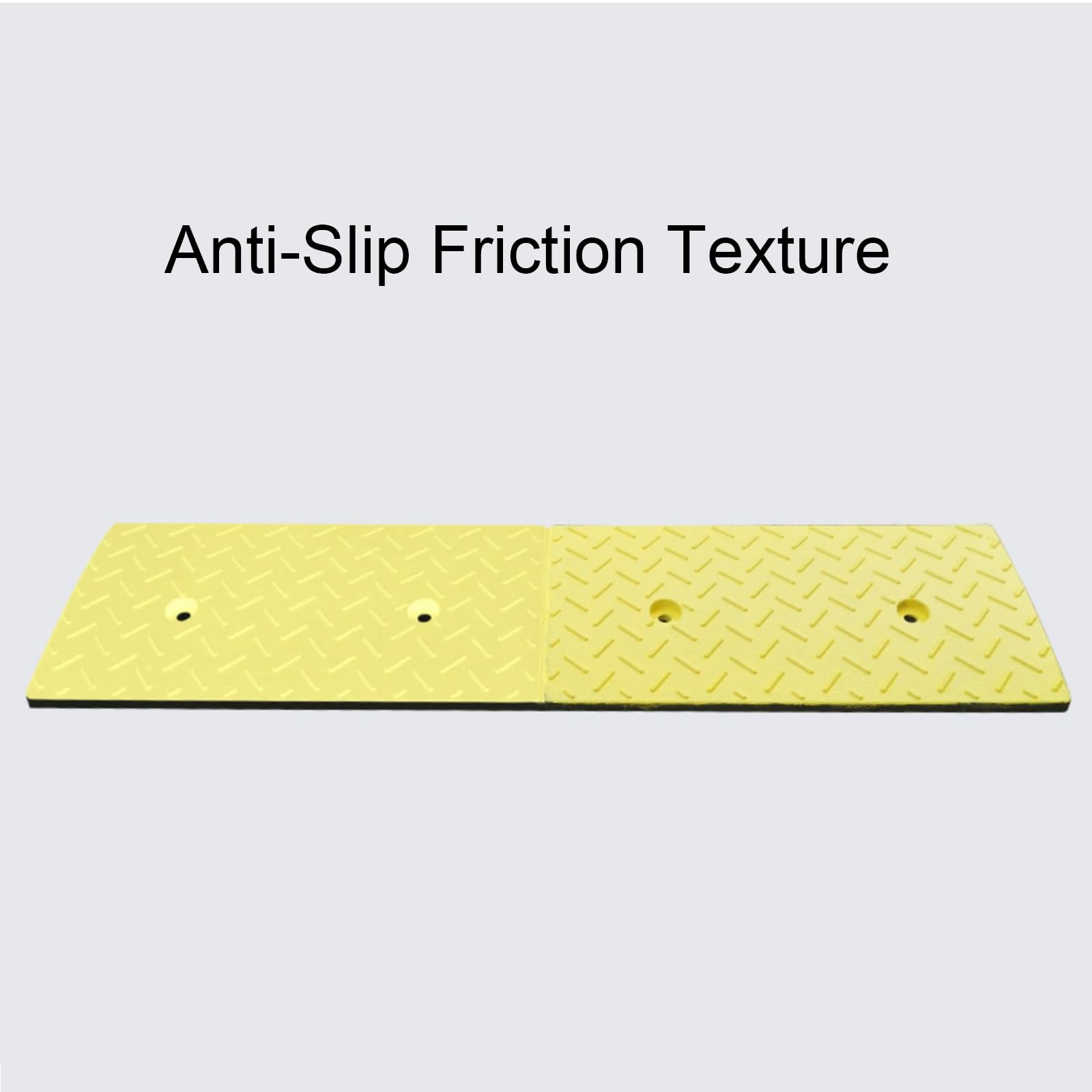 Threshold Ramps for Doorway, Wheelchairs Ramp with Non-Slip Textured Surface for Scooter, Car, Truck, Motorcycle, Dolly, 33000 lbs Load Capacity(100 * 35 * 14CM/39 * 13.7 * 5.5IN)