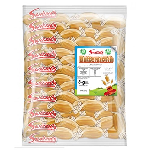 Butterscotch - Hard Boiled Glucose Sweets Swizzels Matlow (3kg Bag)