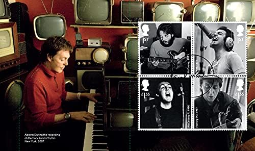 Royal Mail Paul McCartney Postmarked Prestige Stamp Book