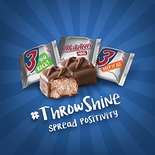 3 Musketeers Mini Bars, Mini Bite Size Chocolate Candy (2 Pounds) - Thumbnail 2