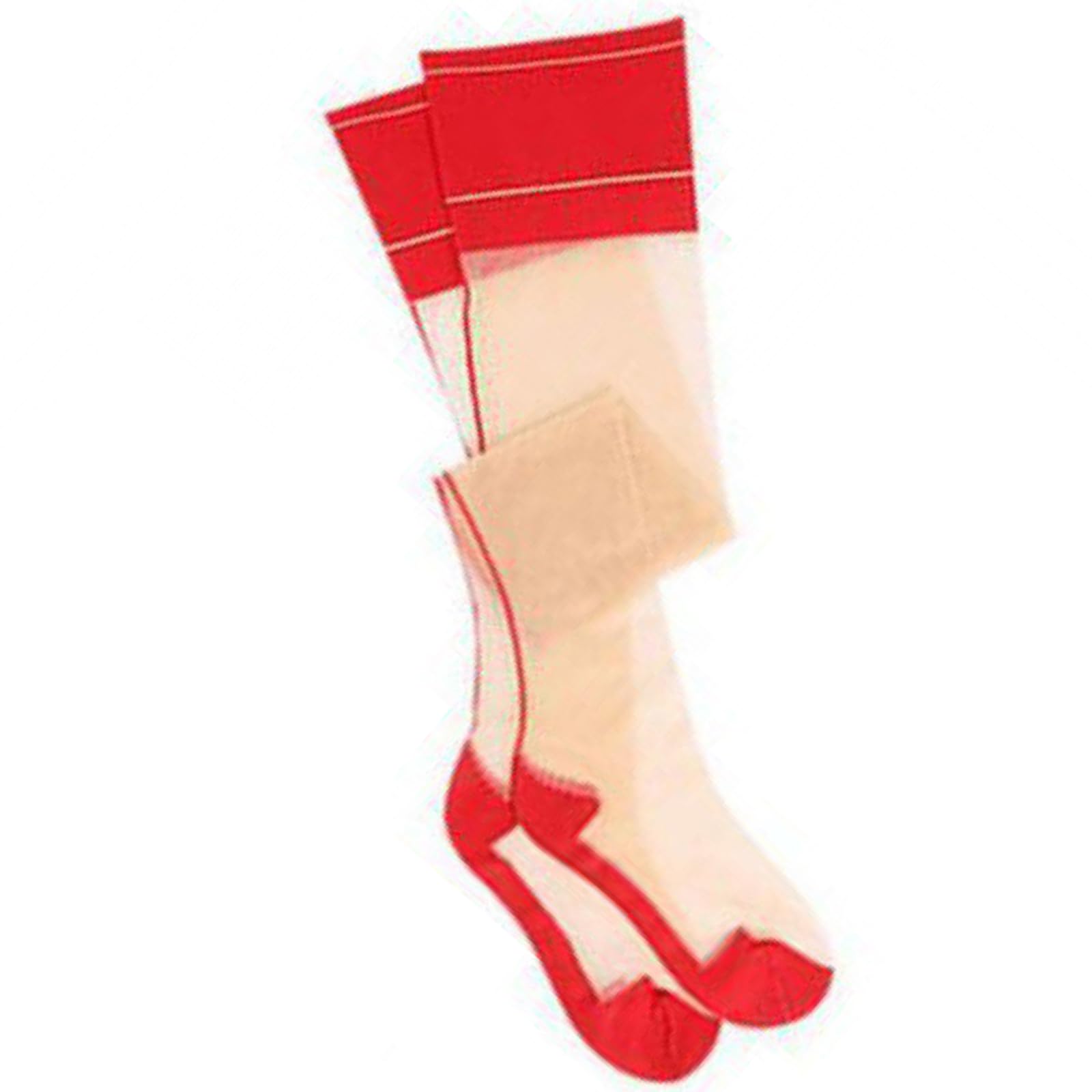 MICFENY Sheer Thigh High Stockings Contrast Top Cuban Heel Backseam Stockings Seamed Over the Knee Socks Hosiery for Women Girls