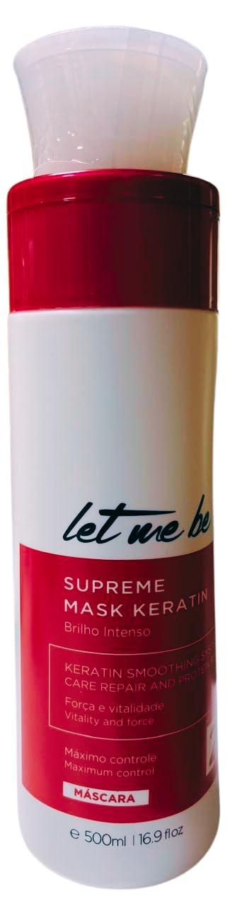 Let Me Be SupremeMask Keratin STEP 2 Mascarilla para Alisado Brasileño de Larga Duración 500ml