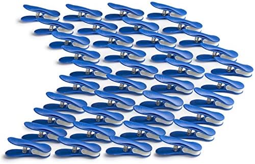 Soft Clip Clothes / Laundry Pegs (40 pieces, ultimate grey-white) by culiclean