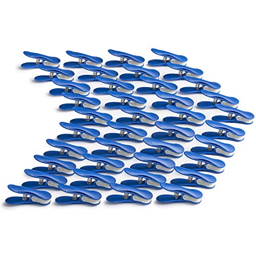 culiclean Clips Suaves (40 Piezas, Classic Blue-Blanco)