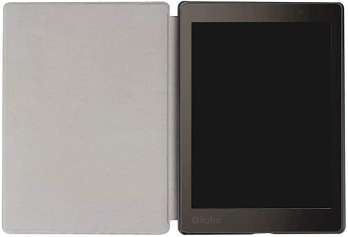 Miniatura 5 de Funda para lector electrónico Kobo Aura One N709 7.8", ultrafina y ligera, de piel para Kobo Aura One 7.8 pulgadas (verde)