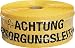 Produktbild Trassenwarnband Achtung Versorgungsleitung, Breite 150mm Länge 250m, gelb