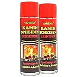 2x Varena 500 ml Kaminscheibenreiniger