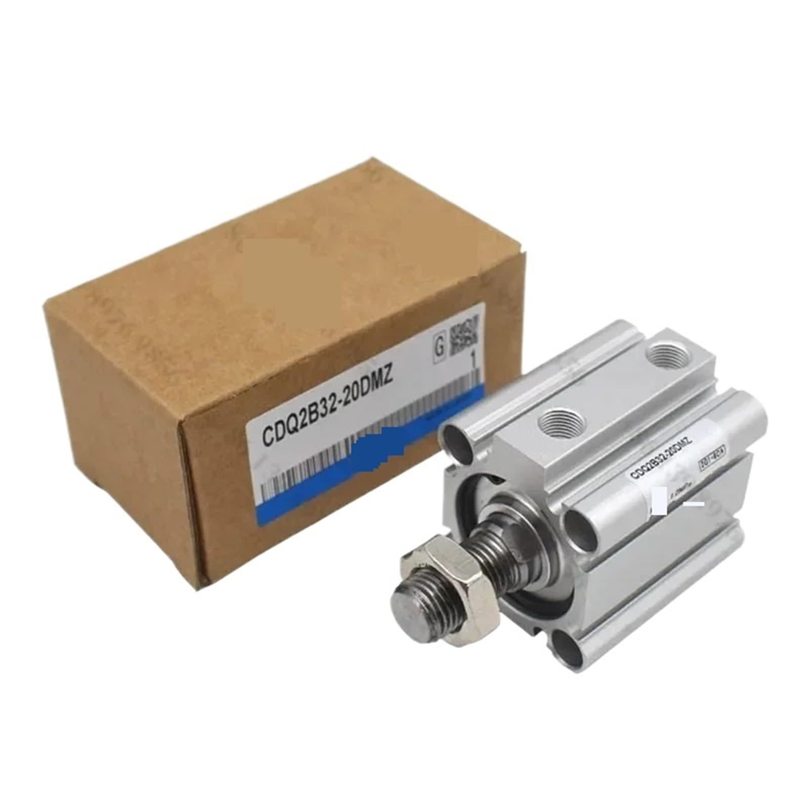 Vérin pneumatique CQ2B80-50DZ-XC35 haute précision en aluminium