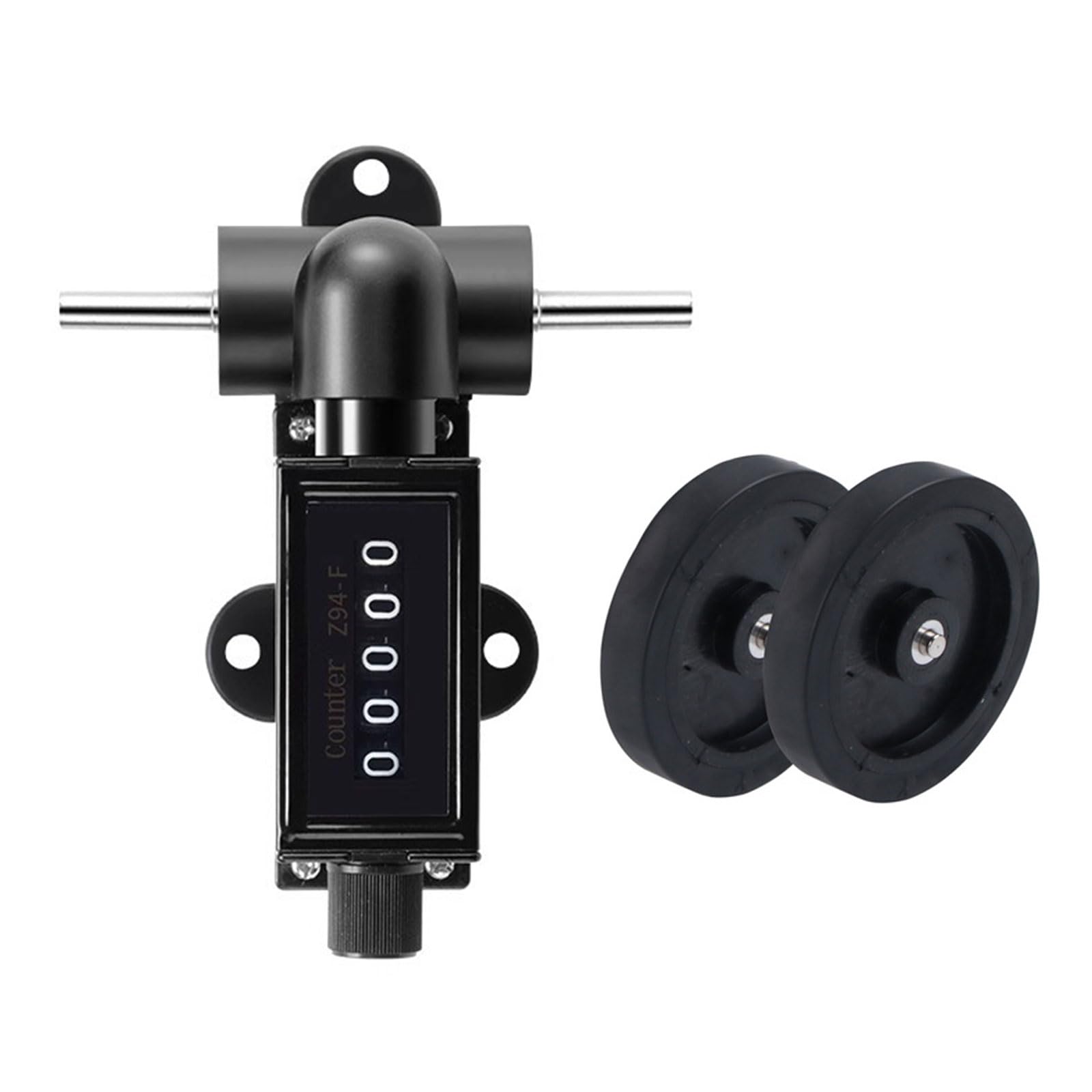 Woedpez Code Counter Rolling Wheel Mechanical Measurement Meter 5 Digit Counter High Precisions Roller Type/Yard Wear Resistant