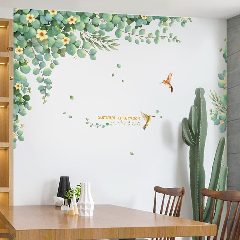 Pegatinas de pared autoadhesivas flores para tapar imperfecciones 2