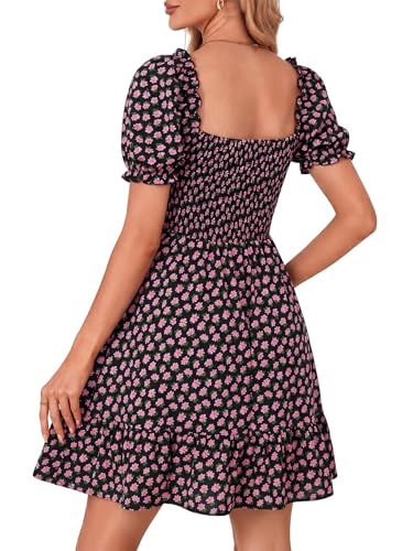 Image of Rooscier Women's Summer Boho Mini Dress