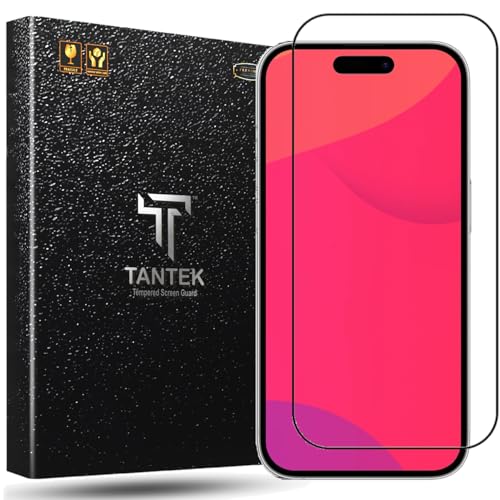 Image of TitanGuard Tempered Glass Screen Protector Guard for iPhone 14 Pro - 9H Hardness, Military Grade, Anti-Static, Easy Installation Kit - 1 PACK
