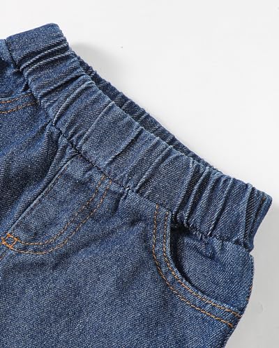 Image of Renotemy Baby Girl Clothes Toddler Girl Clothes Outfits Infant Clothing Jeans Pants Set Cute Clothes Set for Girls