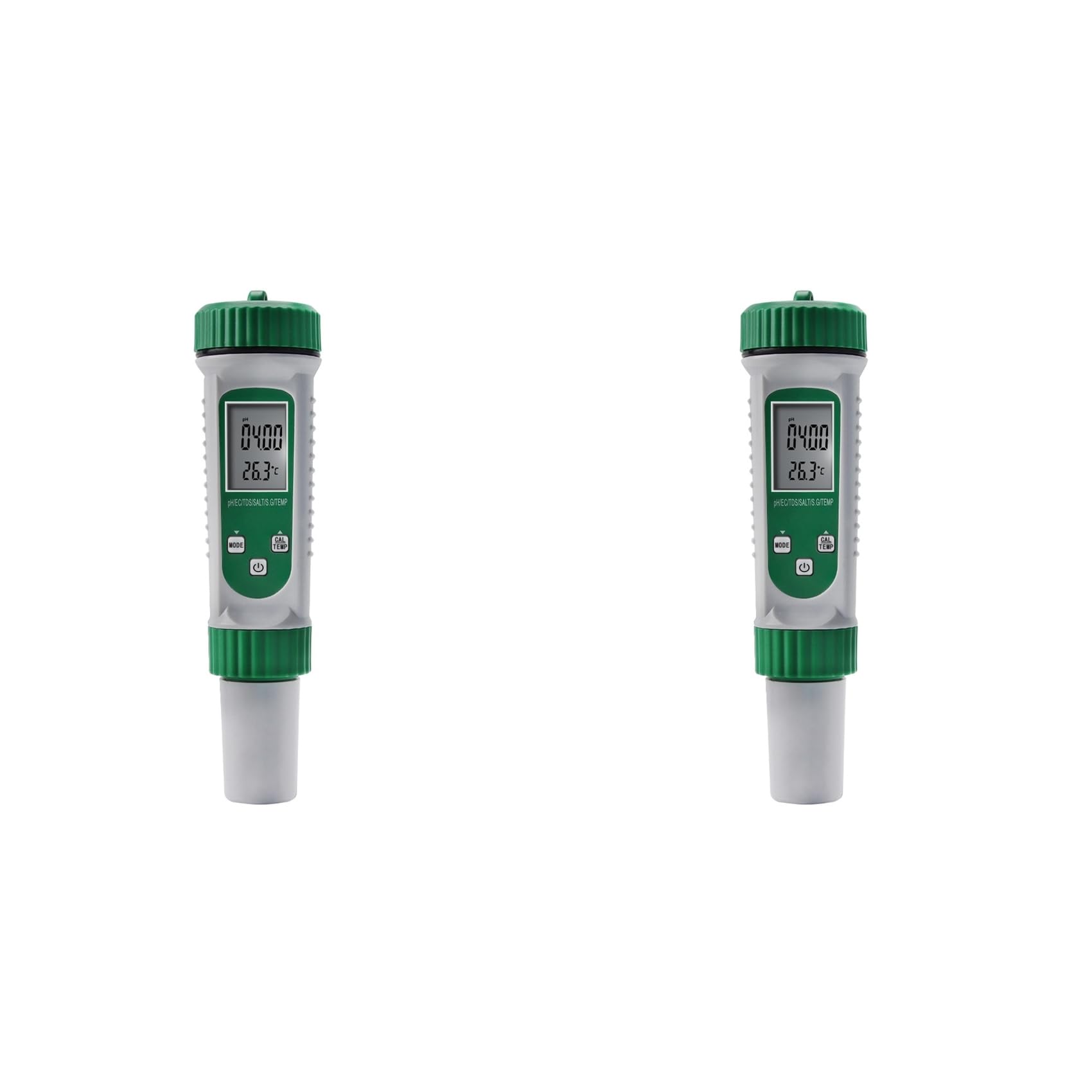 Jnchdghwa As Shown 2X Versatile Digital Ph Meter 6-In-1 For Water Quality Testing Measures Ph, Ec, Tds, Salt, S.g, And Temp