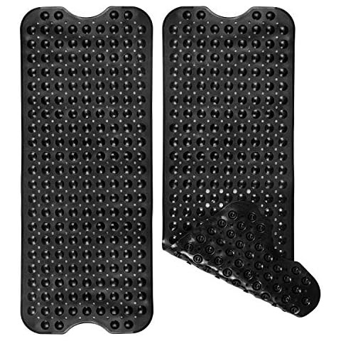 Foraineam 2 Pack Bathtub Shower Mat Cover