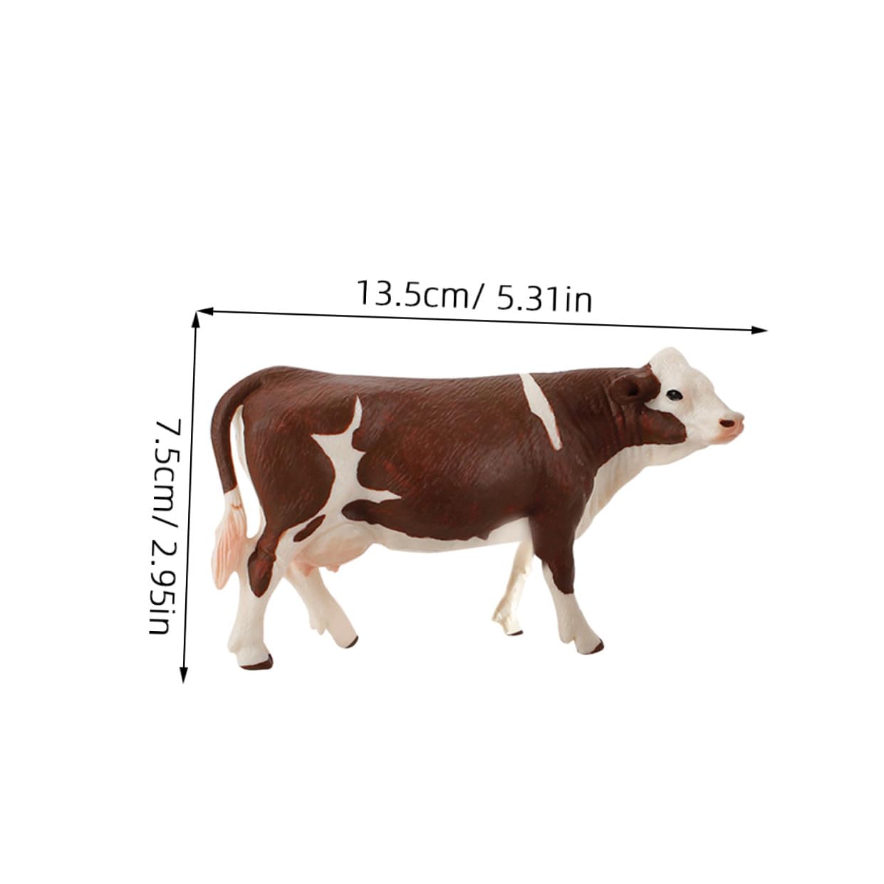 5 Figuras de Animales de Granja en PVC Diseño Único para Decoración del Hogar y Uso Versátil, Ideales para Niños en Ambientes Interiores y Exteriores