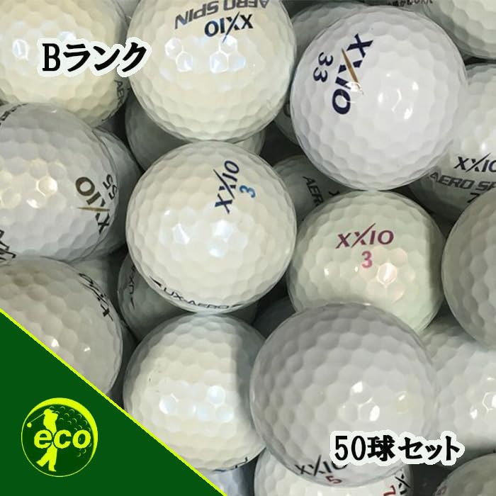 Amazon.co.jp: ゼクシオ ロストボール 各種混合 ホワイト 50個 Bランク