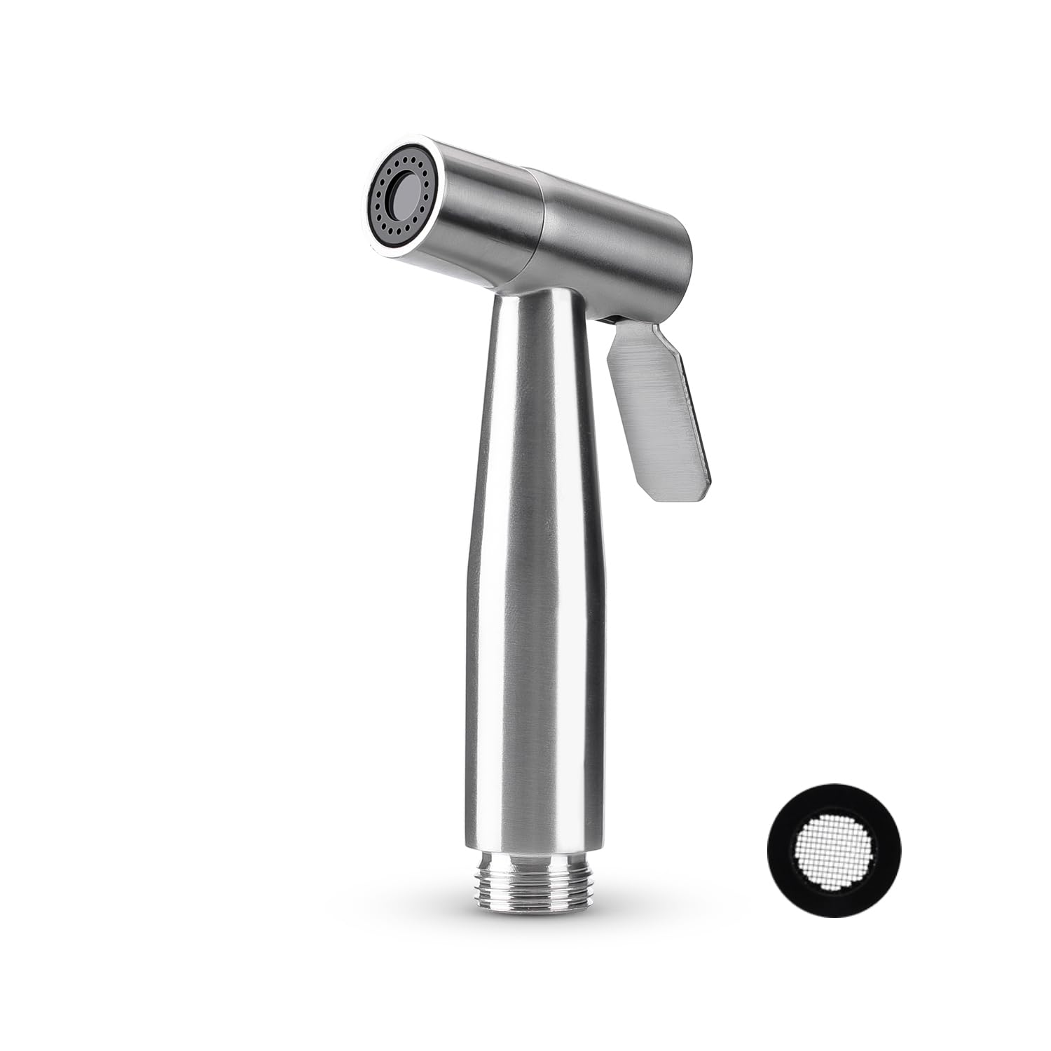 Handheld Bidet Sprayer for Toilet Stainless Steel Bidet Head for Cloth Diaper Pet Shower Kitchen Cleaning Personal Hygiene