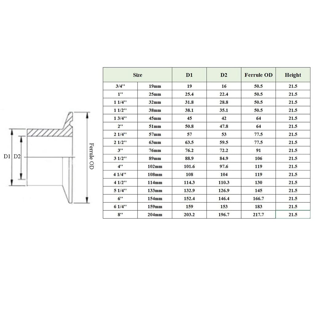 Connessione Per Tubazioni Connettore In Acciaio Inossidabile Per Tubi - Foto 3