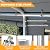 20X20 FT Carports Heavy Duty,2 Car Carports with Side Doors,Portable Garage Shelter with Galvanized Steel Frame - All-Weather Shelter for Car, Truck, Boat, Gray, Extra Large Outdoor Carport Canopy