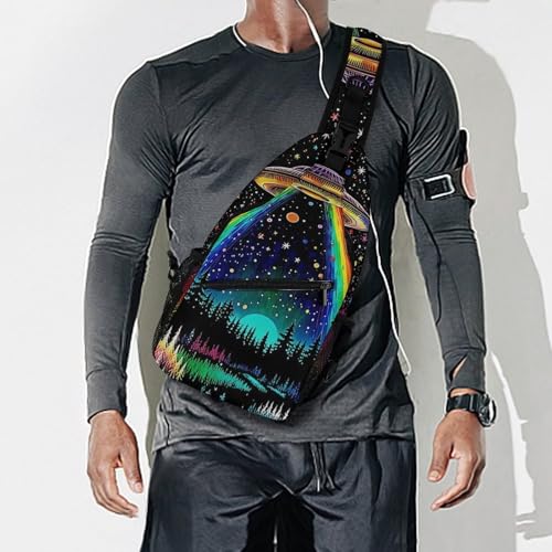Mochila tipo sling unisex Supdreamc resistente y ligera miniatura 7
