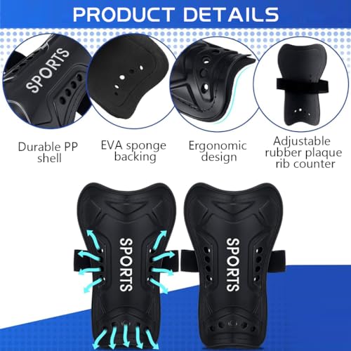 Proberos® Soccer Shin Guards and Socks for Toddler Kids Youth, Lightweight Soccer Shin Pads Protective Soccer Gear for 5-10 Years Old Children 3 51tAZzC+FcL
