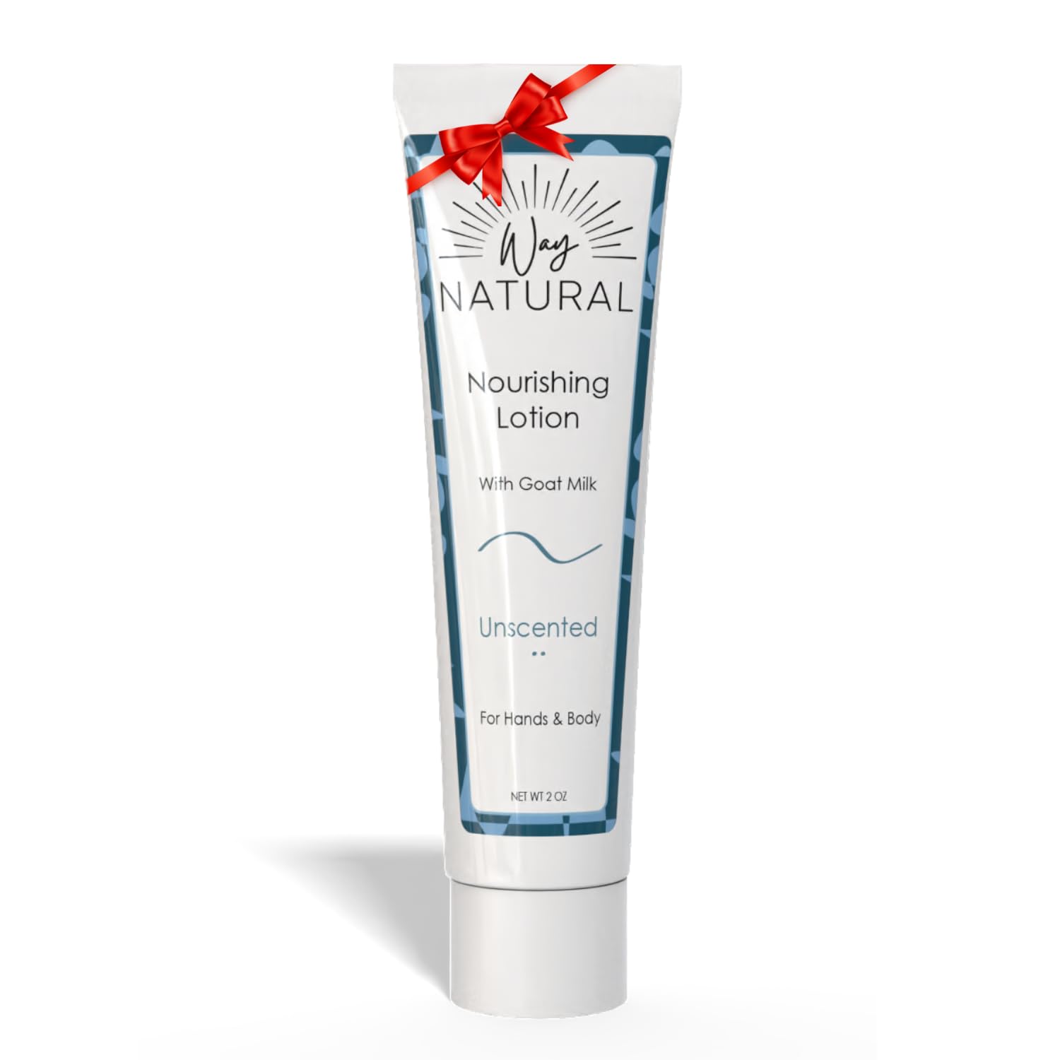 Nourishing Goat Milk Lotion, Fragrance-Free - Travel Size, Natural Hand & Body Unscented Lotion for Dry Skin Relief, USA Made - Goat Milk Hand Cream for Women & Men - 2oz Tube