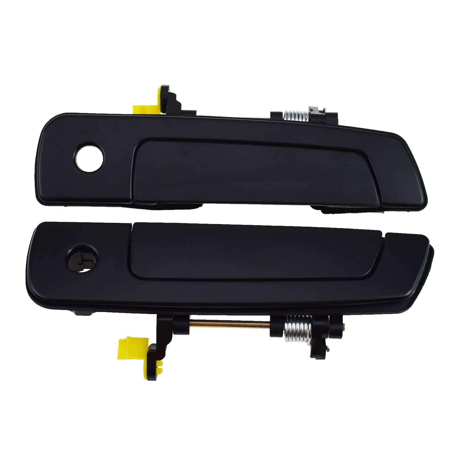 DUHNXUJ Car Door Handle for Mitsubishi for Eclipse MR271867 MR271868 MR271871 MR271872 Car Outside Door Handle Black(Front LH RH 2Pcs)
